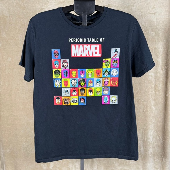 Marvel Other - Marvel Periodic Table of Heroes Graphic Print T‎ Shirt Large Mens